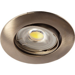 Σποτ Στρόγγυλο Κινητό Νίκελ Ματ GU10 VK/03008G/MC 64173-027121
