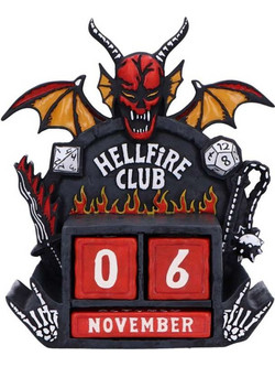 Stranger Things - Κούπα με Ημερολόγιο - 3D Ημερολόγιο Hellfire Club Μεγέθους 15cm