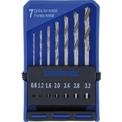 Dremel Σετ Τρυπανια 0,8-3,2 7Τεμ