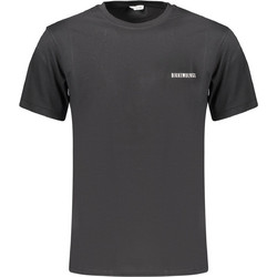 BIKKEMBERGS MEN'S SHORT-SLEEVE T-SHIRT BLACK Μαύρο