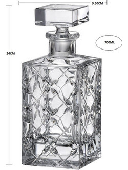 ΚΑΡΑΦΑ ΚΡΥΣΤ.ΚΜ592 HEATHER (700ml)
