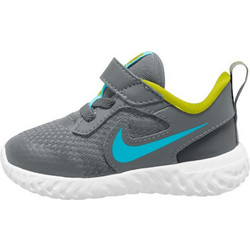 Nike Revolution 5 Παιδικά Αθλητικά Παπούτσια για Τρέξιμο Ανθρακί BQ5673-019