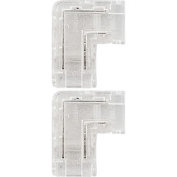 Σύνδεσμος Μονόχρωμης ταινίας Led SMD/COB 8mm γωνία 2 τεμάχια 5520332 VITO