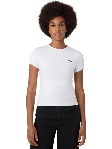Fila - Γυναικείο T-Shirt Trivero FAW1205-10001 Λευκό