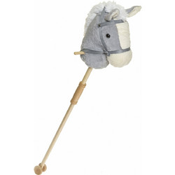 Teddykompaniet - Hobby Horse Detachable, Grey (TK13009)