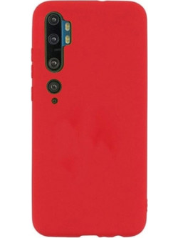 Goospery Xiaomi Mi Note 10 / 10 Pro Soft Feeling Θήκη Σιλικόνης - Red
