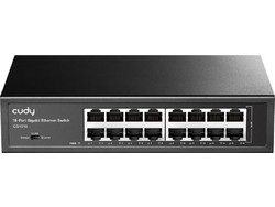 Cudy GS1016 Unmanaged L2 Switch με 16 Θύρες Ethernet 1Gbps