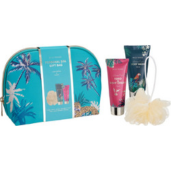Σετ δώρου spa αφρόλουτρο 100ml & κρέμα χεριών & σώματος 75ml σε νεσεσέρ