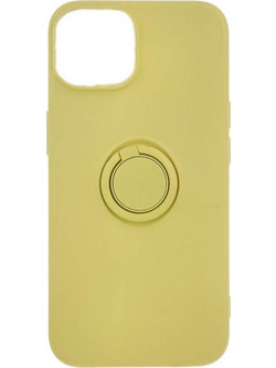 Θήκη Finger Grip για iPhone 16 Pro με Βάση Στήριξης - Κίτρινο