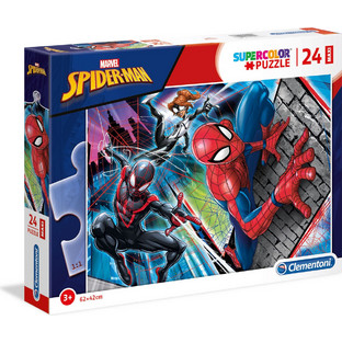 Παιδικό Puzzle Clementoni Super Color Maxi Spider-Man 24 Κομμάτια