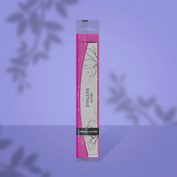 STALEKS EXPERT 40 Μεταλλική Λίμα Ημισέληνος, 100/180 grit