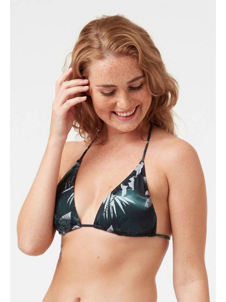 Helly Hansen Cascais Bikini Top Τριγωνάκι Floral Μαύρο 33941-436