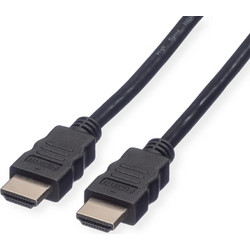 Roline Καλώδιο HDMI 1.4 HDMI Male to HDMI Male 7.5m Black 11.04.5544-10