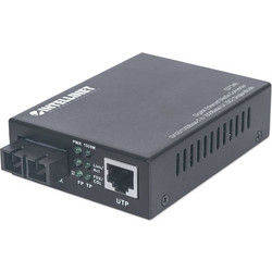 INTELLINET Medienkonverter Gigabit Singlemode 20km 1310