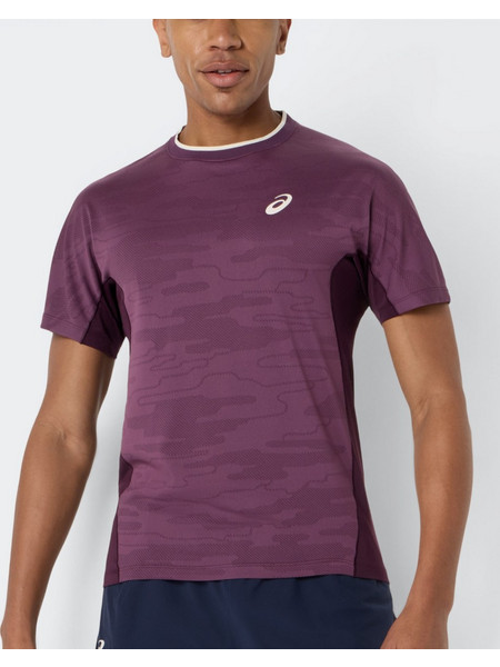 Asics Match Actibreeze Men's Tennis T-Shirt Purple