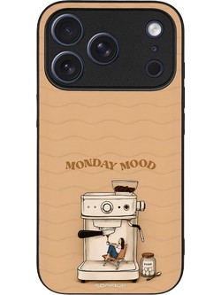 Sonique Stripe Stories Series Θήκη με Σχέδιο «Monday Mood» (iPhone 17 Pro)