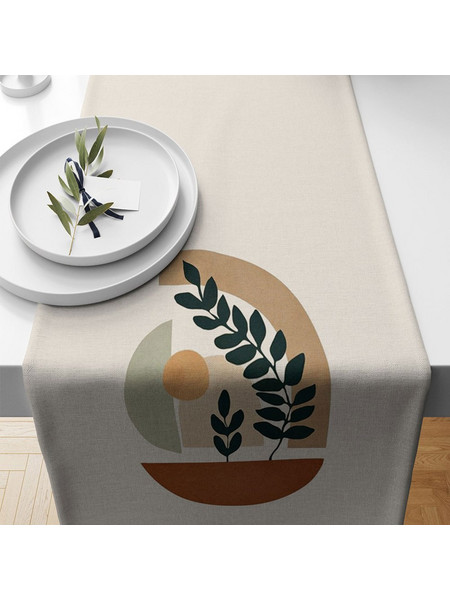 Runner Artrunmin 301NUV2105 Multi-Beige Aberto Design 40Χ135 Πολυέστερ