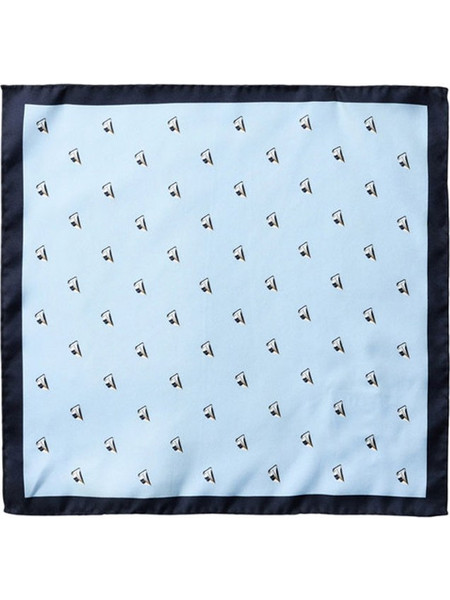 LANDON SILK HANKIE SCARF MEN SELECTED