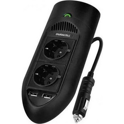 Duracell Inverter Αυτοκινήτου Τροποποιημένου Ημιτόνου 175W για Μετατροπή 12V DC σε 220V AC με 2xUSB DRINV15-EU