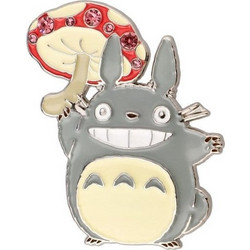My Neighbor Totoro Metal Brooch Totoro Mushroom