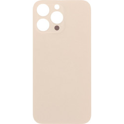 Πίσω Καπάκι Μπαταρίας / Battery Door with Adhesive for iPhone 16 Pro Max Large Hole Desert Titanium