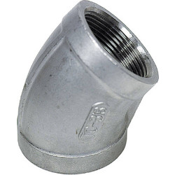 Inox Γώνια 45 Θηλυκό-Θηλυκό 1/4" 316