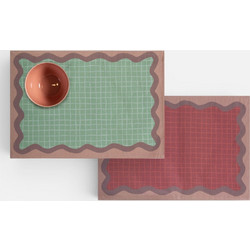 Σουπλά Nef-Nef Frame Bordo/Green 33x48