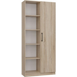 Topeshop RD-80 Sonoma KPL Βιβλιοθήκη M-MP-R-MAL-RD/80-SON