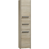 Topeshop S43 Στήλη Μπάνιου Δαπέδου Ξύλινη Sonoma