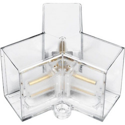 GloboStar Hexon Συνδεσμος Y Ac 220-240V IP20 - Διαφανο - Μ7 x Π6 x Υ4cm - (GLB-101-0092)
