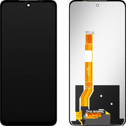 MP LCD Display Module για Realme C55 / C67, Χωρίς Πλαίσιο, Μαύρο