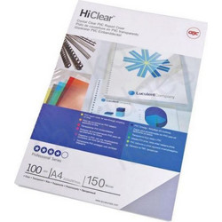 ΖΕΛΑΤΙΝΕΣ GBC ΒΙΒΛΙΟΔΕΣΙΑΣ Α4 150mic LIGHT 100τ