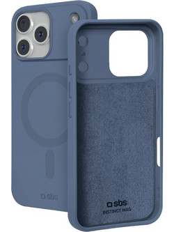 SBS Instinct Mag Back Cover Blue (iPhone 18 Pro Max / 17 Pro Max)