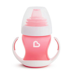 Munchkin Gentle First Cup Εκπαιδευτικό Κύπελλο με Λαβές Ροζ 118ml