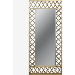 ΚΑΘΡΕΦΤΗΣ ΜΕΤΑΛΛΙΚΟΣ ΧΡΥΣΟΣ 60x3x170cm ESTHETI EUROLAMP Gold Iron Σίδερο
