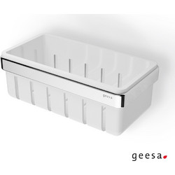 ΣΠΟΓΓΟΘΗΚΗ-ΜΠΟΥΚΑΛΟΘΗΚΗ FRAME GEESA CHR/WHITE MATT