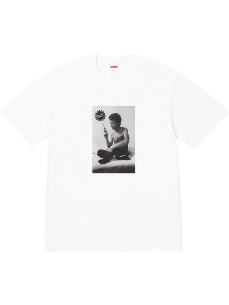 Supreme x Larry Clark Gun Tee 'White'