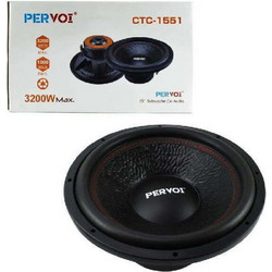 CTC-1551 Αυτοενισχυόμενο Subwoofer Αυτοκινήτου 15" 1500W RMS