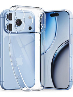 Tech-Protect FlexAir Θήκη Σιλικόνης iPhone 17 Pro Max / iPhone 18 Pro Max Clear