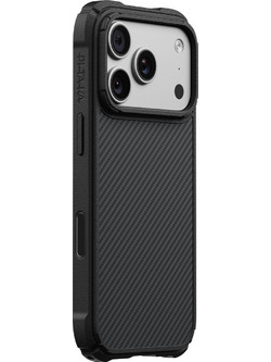 Pitaka Cairn MagSafe Back Cover Black / Grey Twill (iPhone 18 Pro / 17 Pro)