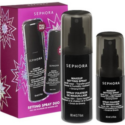 MAKEUP SETTING DUO - Σετ σταθεροποίησης μακιγιάζ - Κλασικό και μέγεθος ταξιδιού -SETTING SPRAY DUO-26 XMS