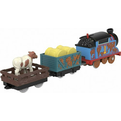 Fisher-Price Thomas & Friends Thomas The Train Μηχανοκίνητα Τρένα Με Βαγόνια Boueux HDY73