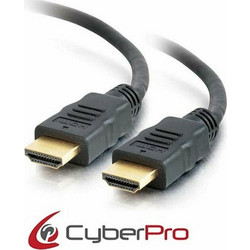 CyberPro Καλώδιο HDMI 2.0 HDMI Male to HDMI Male 1.5m Black