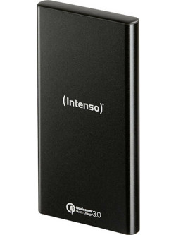 Intenso Q10000 Power Bank 10000mAh με 2 Θύρες USB-A Quick Charge 3.0 Black