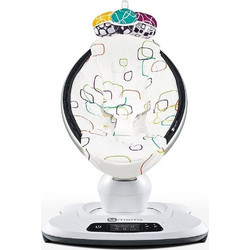 4Moms Mamaroo 4.0 Multi Plush Relax Μωρού Κούνια με Μουσική έως 11kg Λευκό