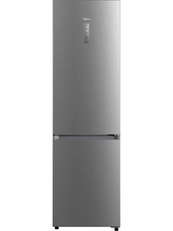 Midea MDRB521MIE02 Ψυγειοκαταψύκτης 378lt Full No Frost Υ201xΠ59.5xΒ66cm Inox