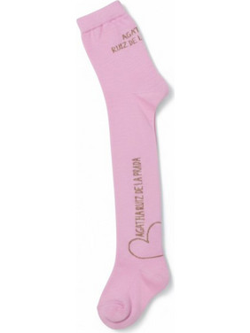 Agatha Ruiz de la Prada Leotardo Leopard (9004W26 ROSA) Κορίτσι Collection FW26-27