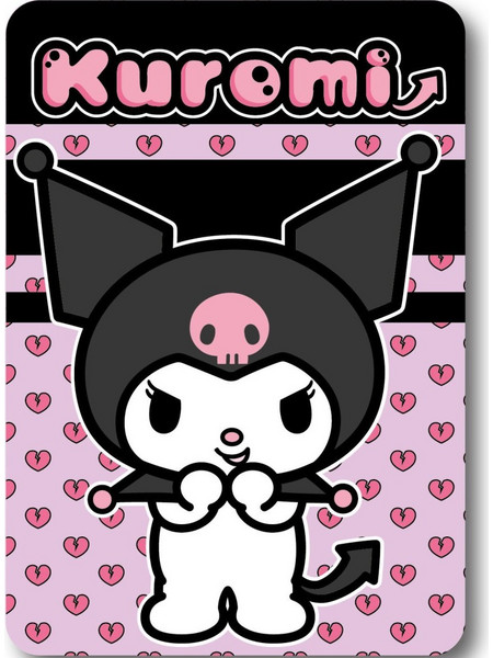 Hello Kitty Kuromi Heart Κουβέρτα Fleece 100x140 cm