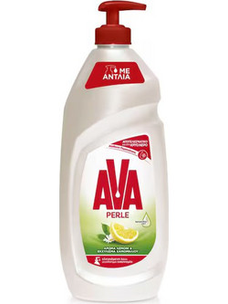 AVA Perle Υγρό πιάτων με αντλία Χαμομήλι Λεμόνι 650ml