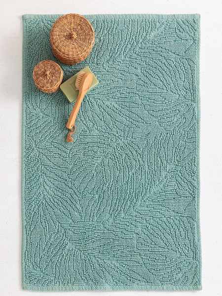 Palamaiki Πατάκι μπάνιου 50x80 NUBA BLUE Μπλε